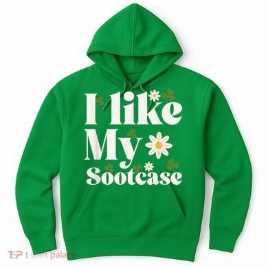 I Like My Suitcase Funny Sootcase Viral Meme Hoodie