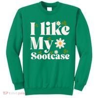 I Like My Suitcase Funny Sootcase Viral Meme Sweatshirt thumb 0