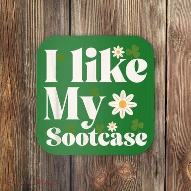 I Like My Suitcase Funny Sootcase Viral Meme Coaster