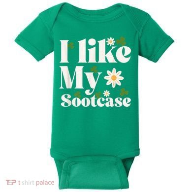 I Like My Suitcase Funny Sootcase Viral Meme Baby Bodysuit