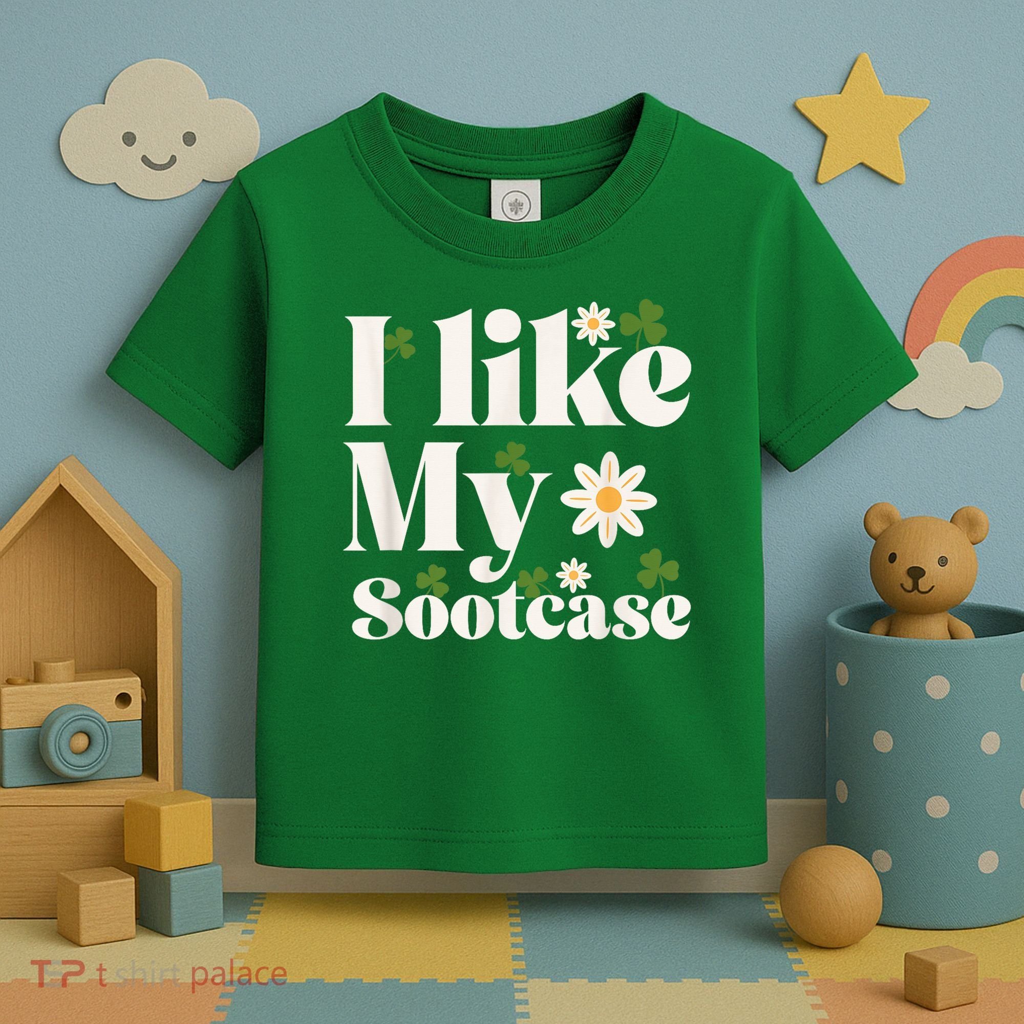 I Like My Suitcase Funny Sootcase Viral Meme Toddler T-Shirt
