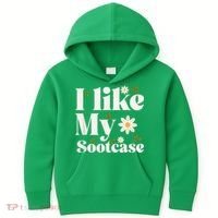 I Like My Suitcase Funny Sootcase Viral Meme Kids Hoodie thumb 0
