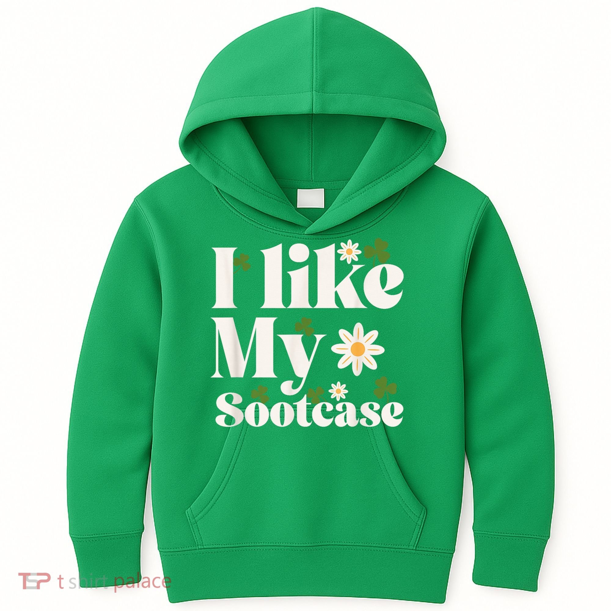 I Like My Suitcase Funny Sootcase Viral Meme Kids Hoodie