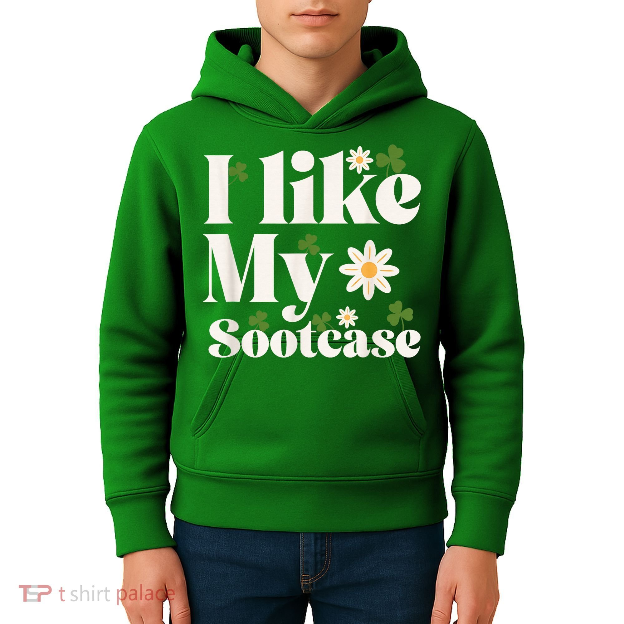 I Like My Suitcase Funny Sootcase Viral Meme Kids Hoodie