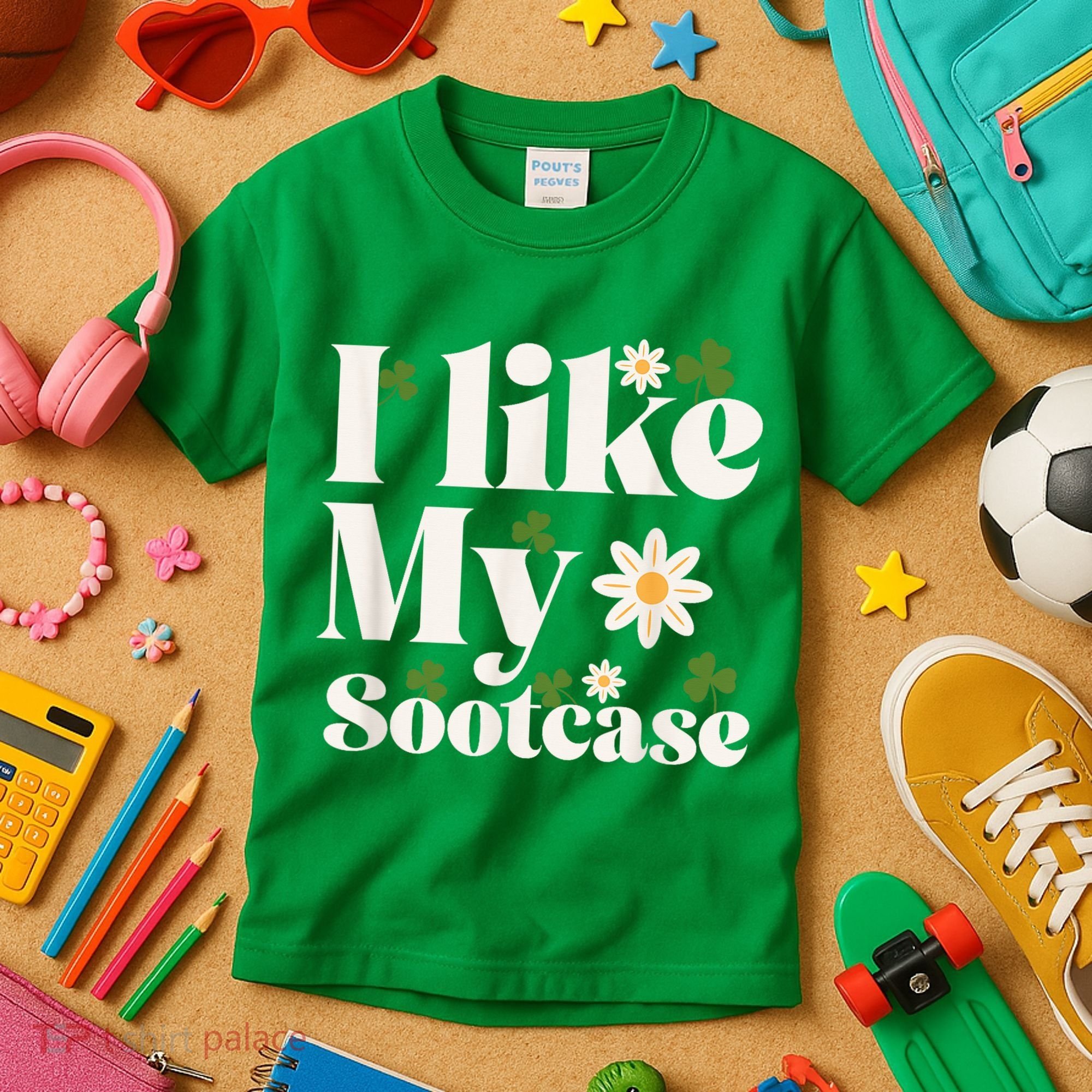 I Like My Suitcase Funny Sootcase Viral Meme Kids T-Shirt
