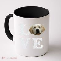 I Love My Yellow Lab Funny Gift Labrador Retriever Dog Gift Coffee Mug thumb 0