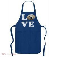 I Love My Yellow Lab Funny Gift Labrador Retriever Dog Gift Apron thumb 0