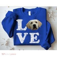 I Love My Yellow Lab Funny Gift Labrador Retriever Dog Gift Sweatshirt thumb 2