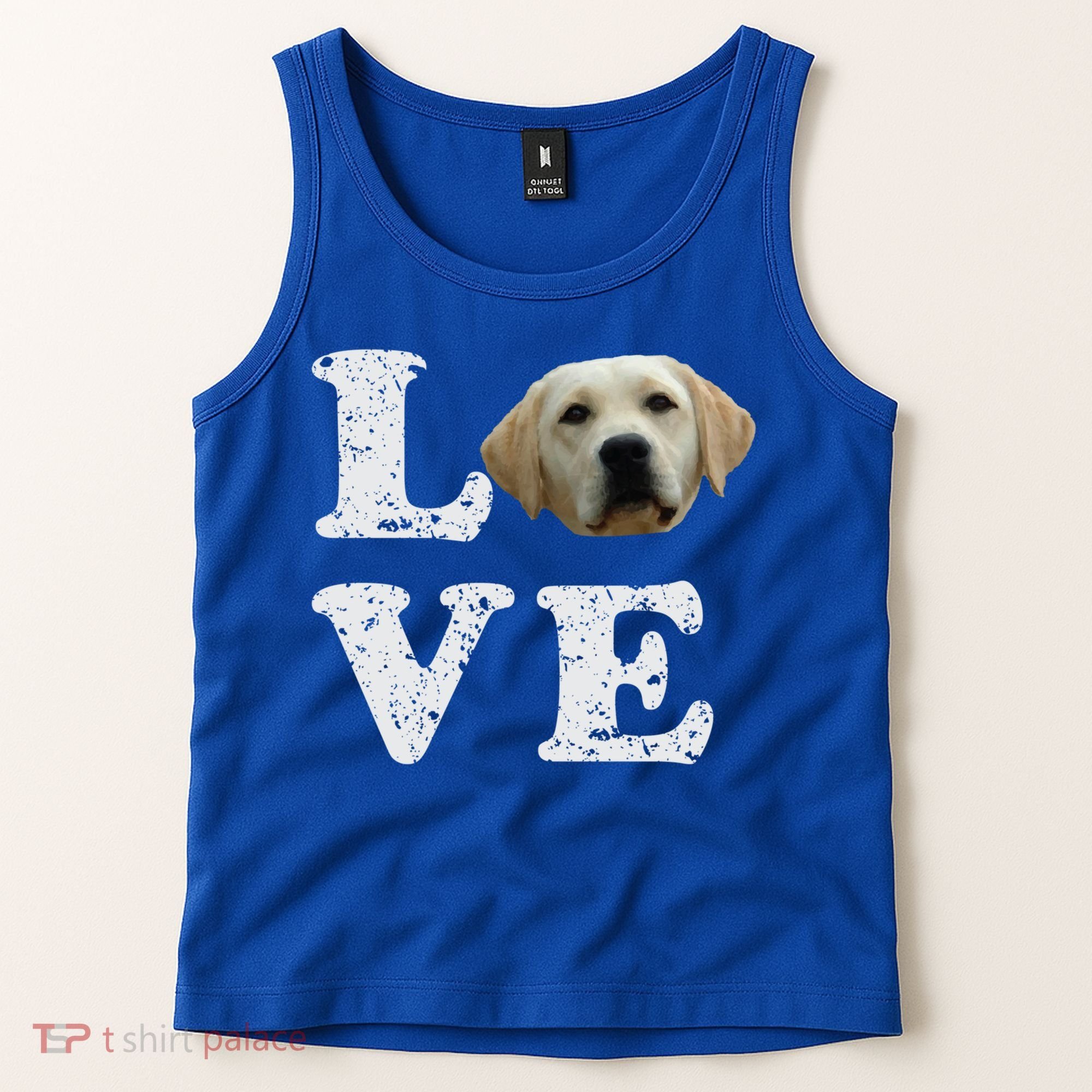I Love My Yellow Lab Funny Gift Labrador Retriever Dog Gift Tank Top
