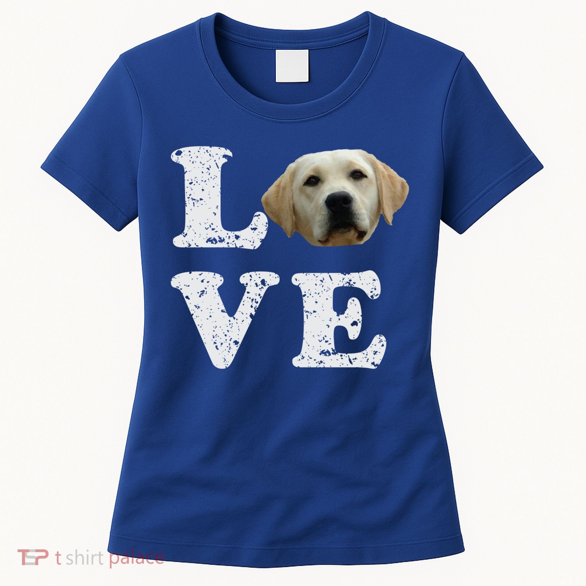 I Love My Yellow Lab Funny Gift Labrador Retriever Dog Gift Women's T-Shirt