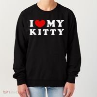 I Love My Kitty Women's Sweatshirt thumb 0