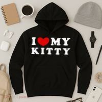 I Love My Kitty Hoodie thumb 3