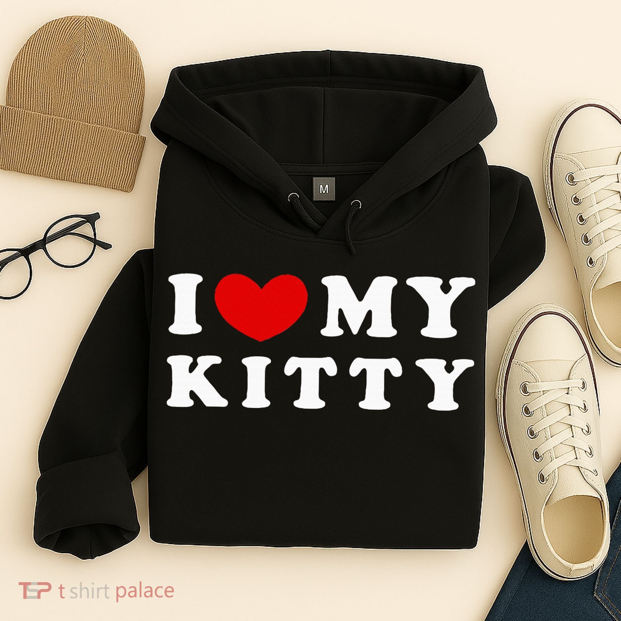 I Love My Kitty Hoodie