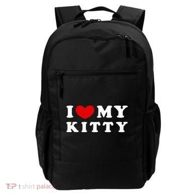 I Love My Kitty Backpack