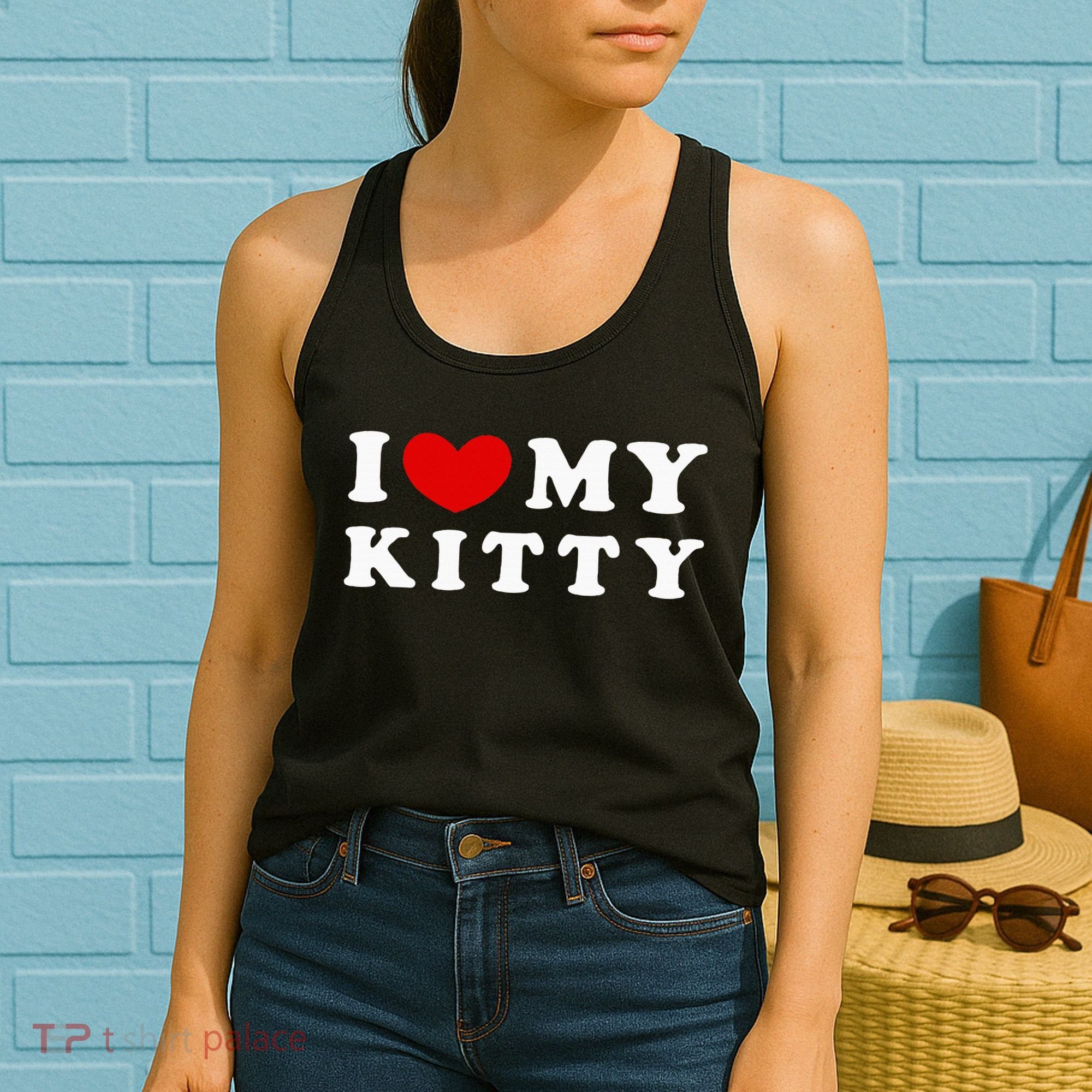 I Love My Kitty Women's Tank Top