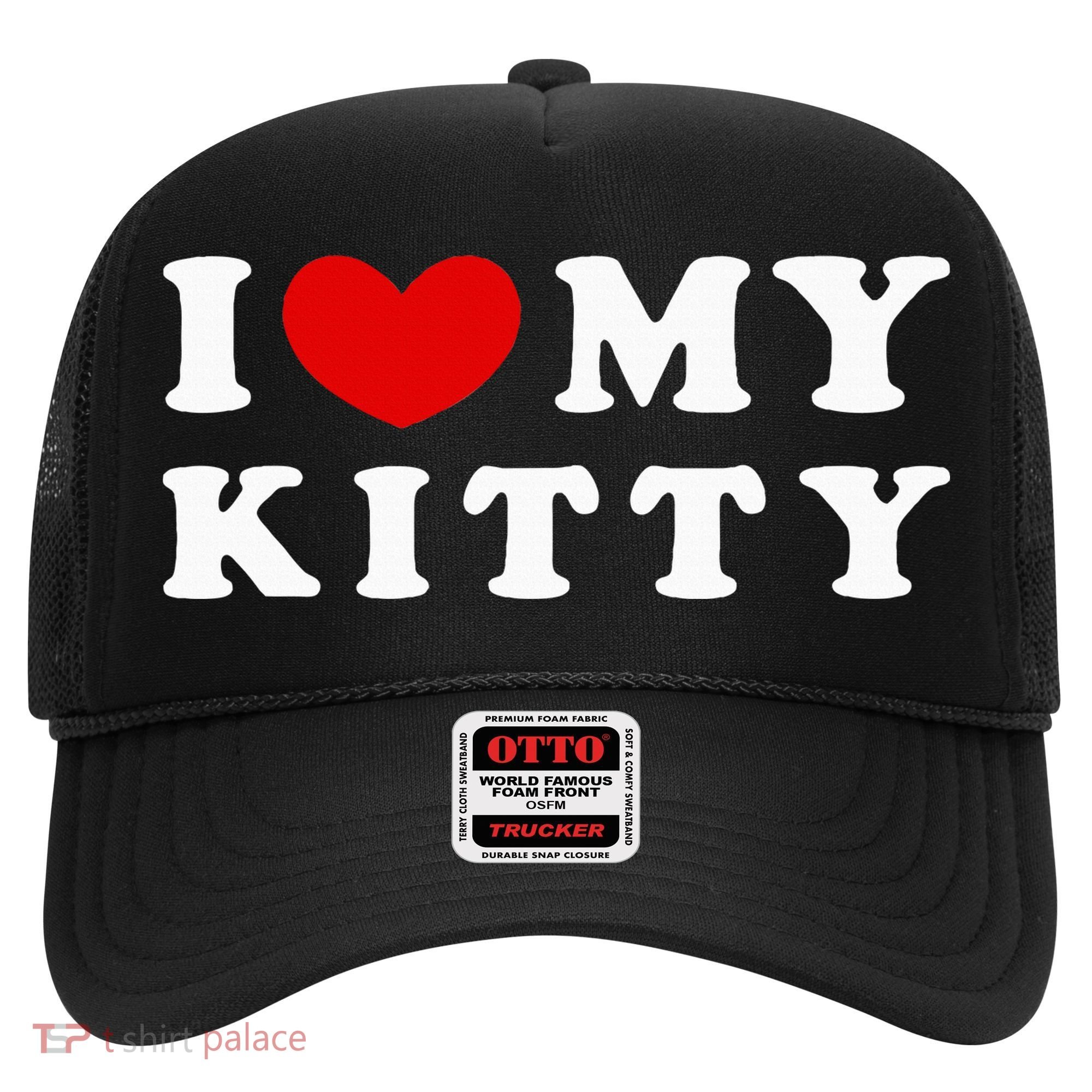I Love My Kitty Hat