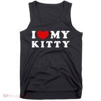 I Love My Kitty Tank Top thumb 0