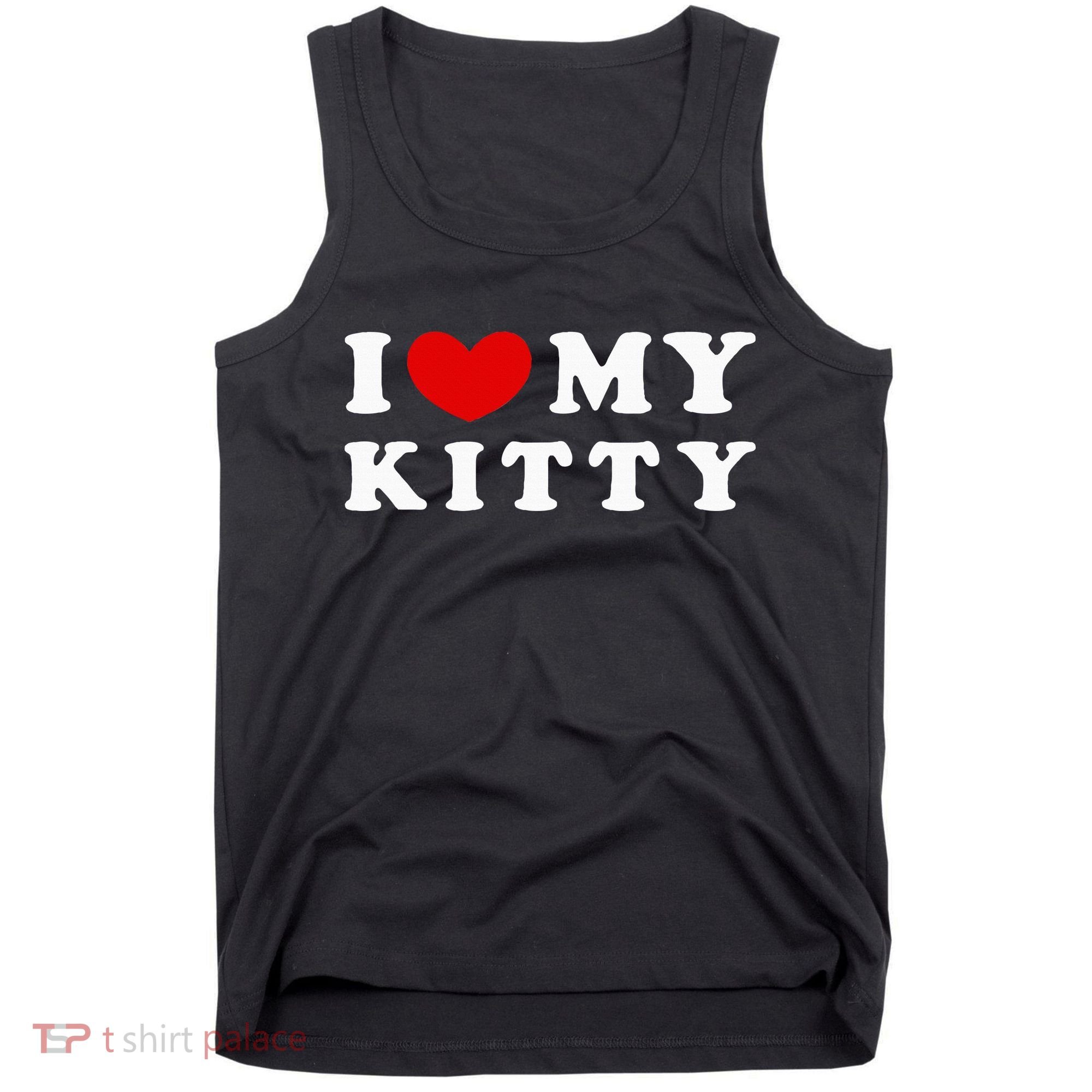 I Love My Kitty Tank Top