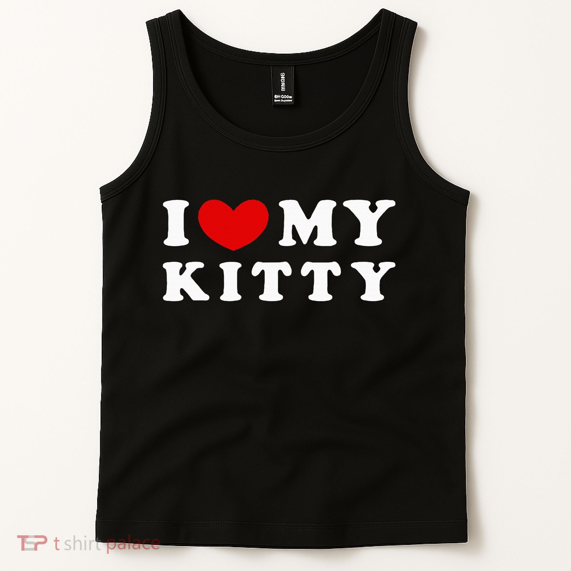I Love My Kitty Tank Top