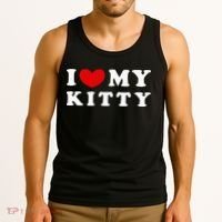 I Love My Kitty Tank Top thumb 3