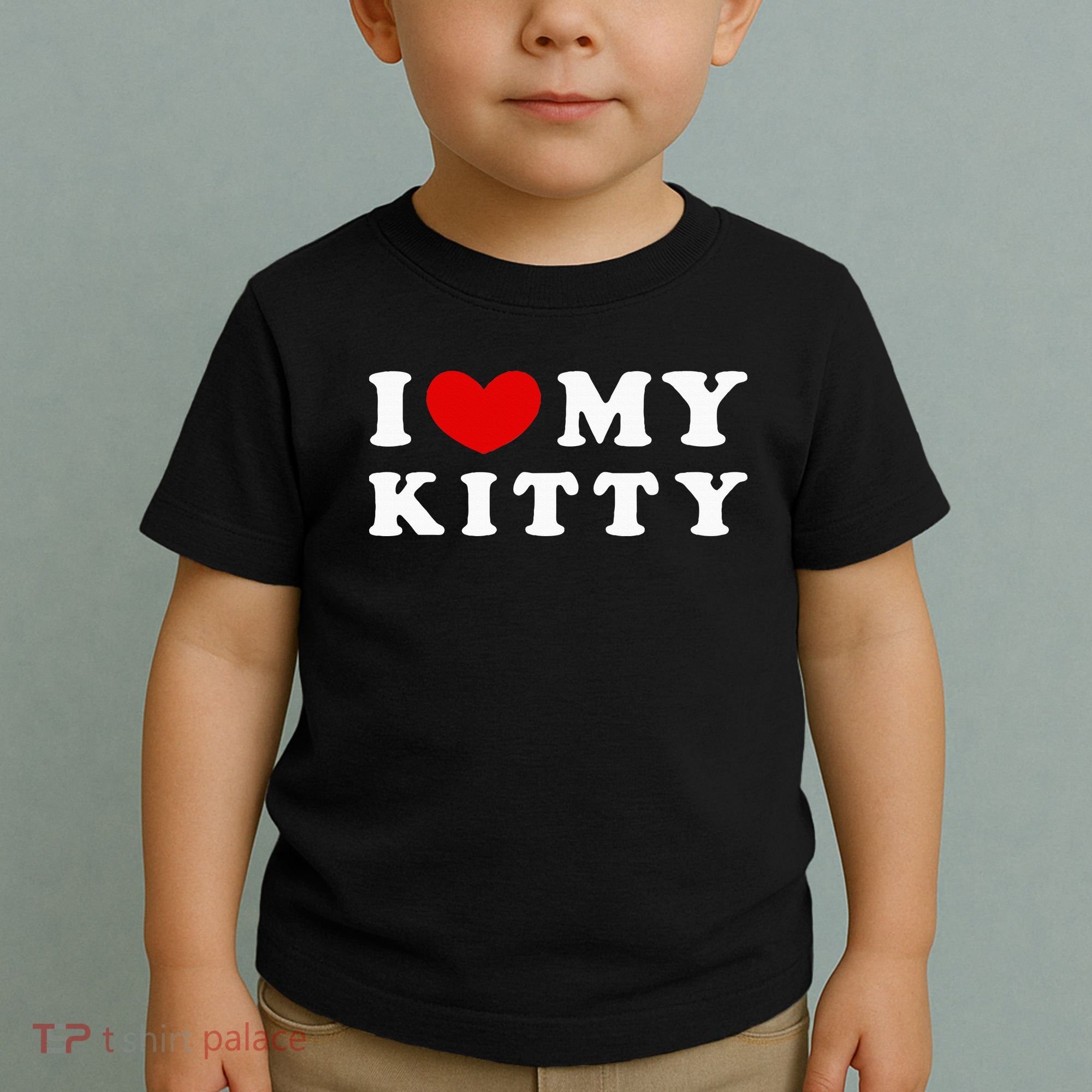 I Love My Kitty Toddler T-Shirt