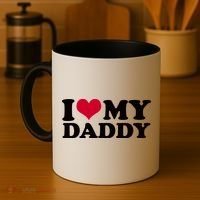 I Love My Daddy Coffee Mug thumb 4