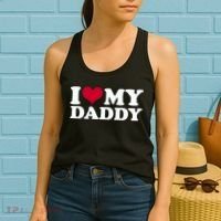 I Love My Daddy Women's Tank Top thumb 2