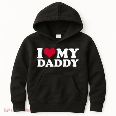 I Love My Daddy Kids Hoodie