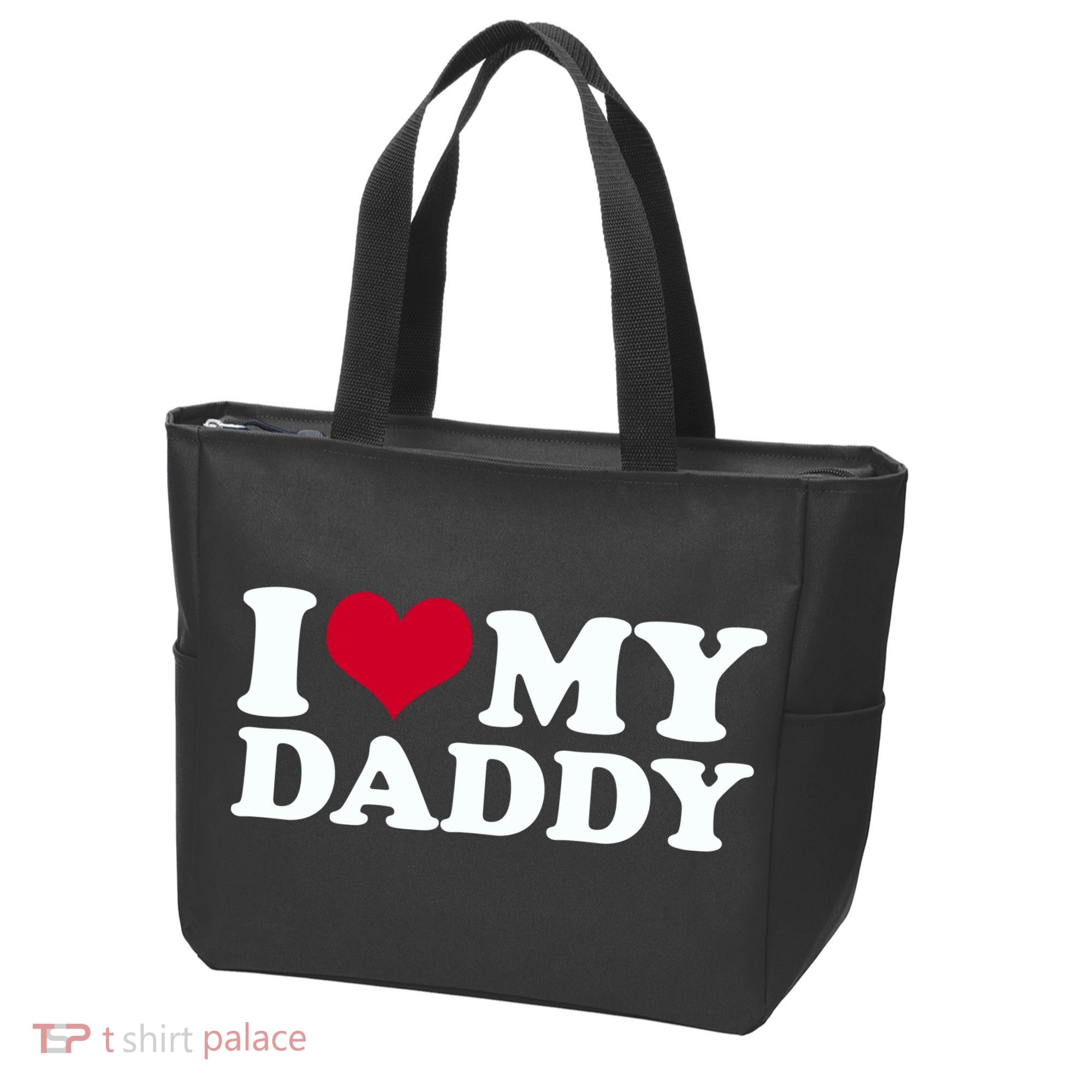 I Love My Daddy Tote Bag