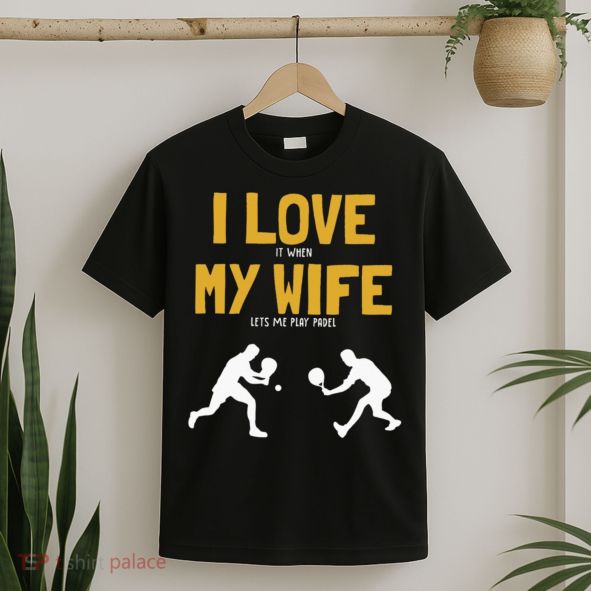 I Love My Wife Padel Platform Tennis Paddleball Padel T-Shirt