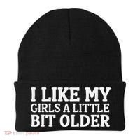 I Like My A Little Bit Older Funny Beanie thumb 0