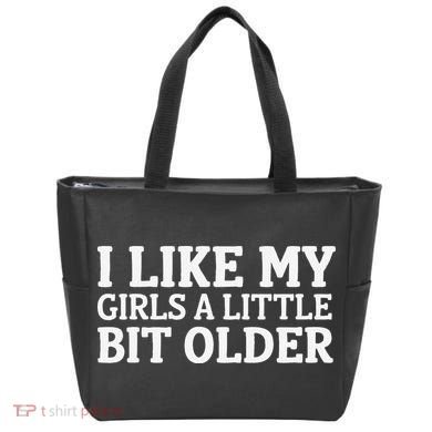 I Like My A Little Bit Older Funny Tote Bag