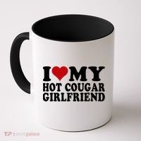 I Love My Hot Cougar Girlfriend I Heart My Cougar Girlfriend Coffee Mug thumb 0