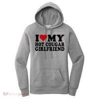 I Love My Hot Cougar Girlfriend I Heart My Cougar Girlfriend Women's Hoodie thumb 0