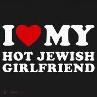 I Love My Hot Jewish Girlfriend I Heart My Hot GF  T-Shirt thumb 7