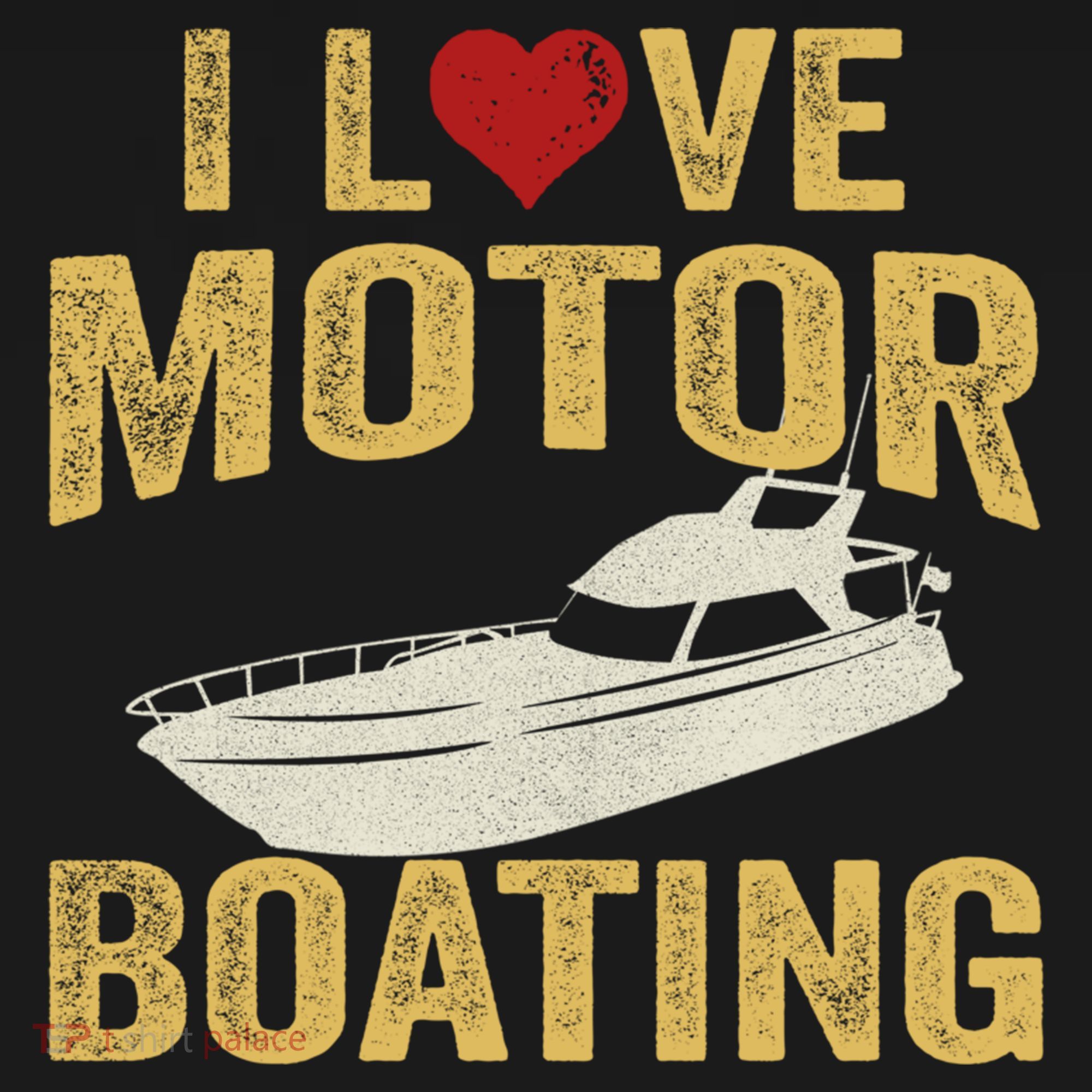 I Love Motor Boating Funny Boater Funny Gift Women's Hoodie