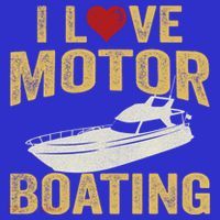 I Love Motor Boating Funny Boater Funny Gift Toddler T-Shirt thumb 4