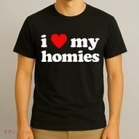 I Love My Homies Best Friend T-Shirt thumb 3