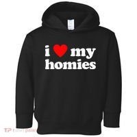 I Love My Homies Best Friend Toddler Hoodie thumb 0