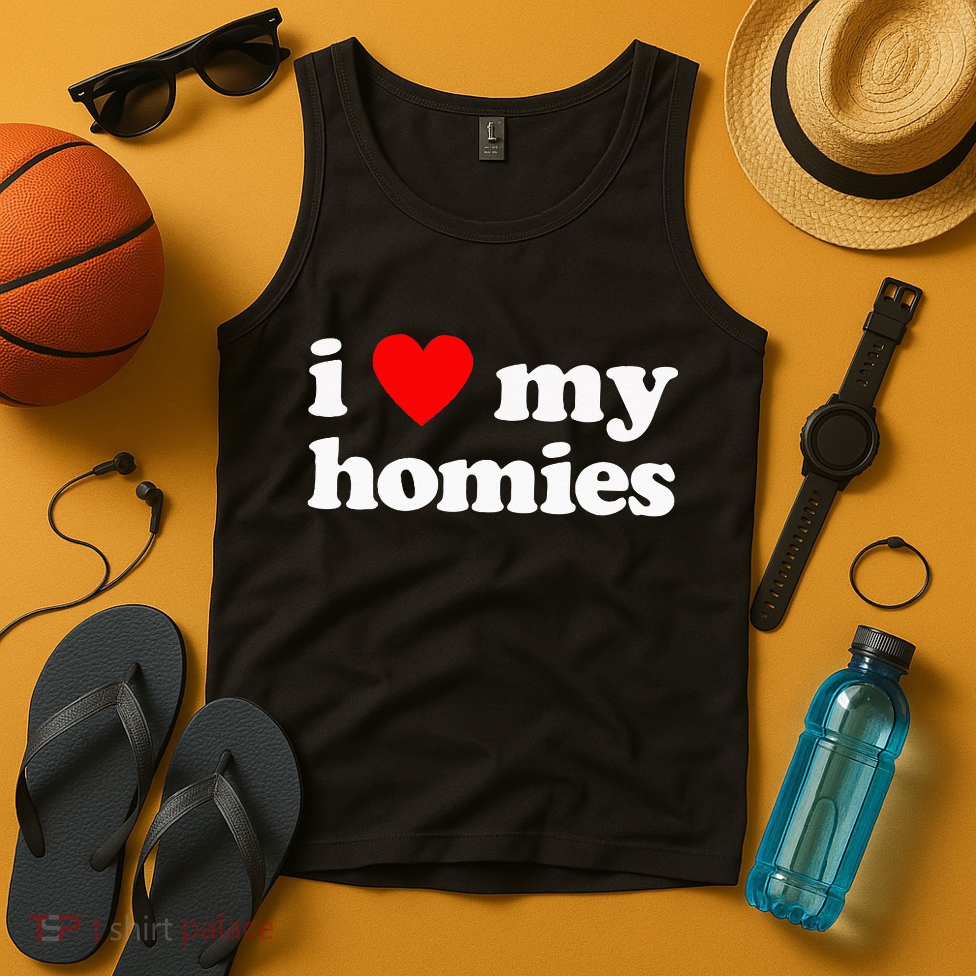I Love My Homies Best Friend Tank Top