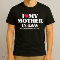 I Love My Mother In Law For Son In Law T-Shirt thumb 3