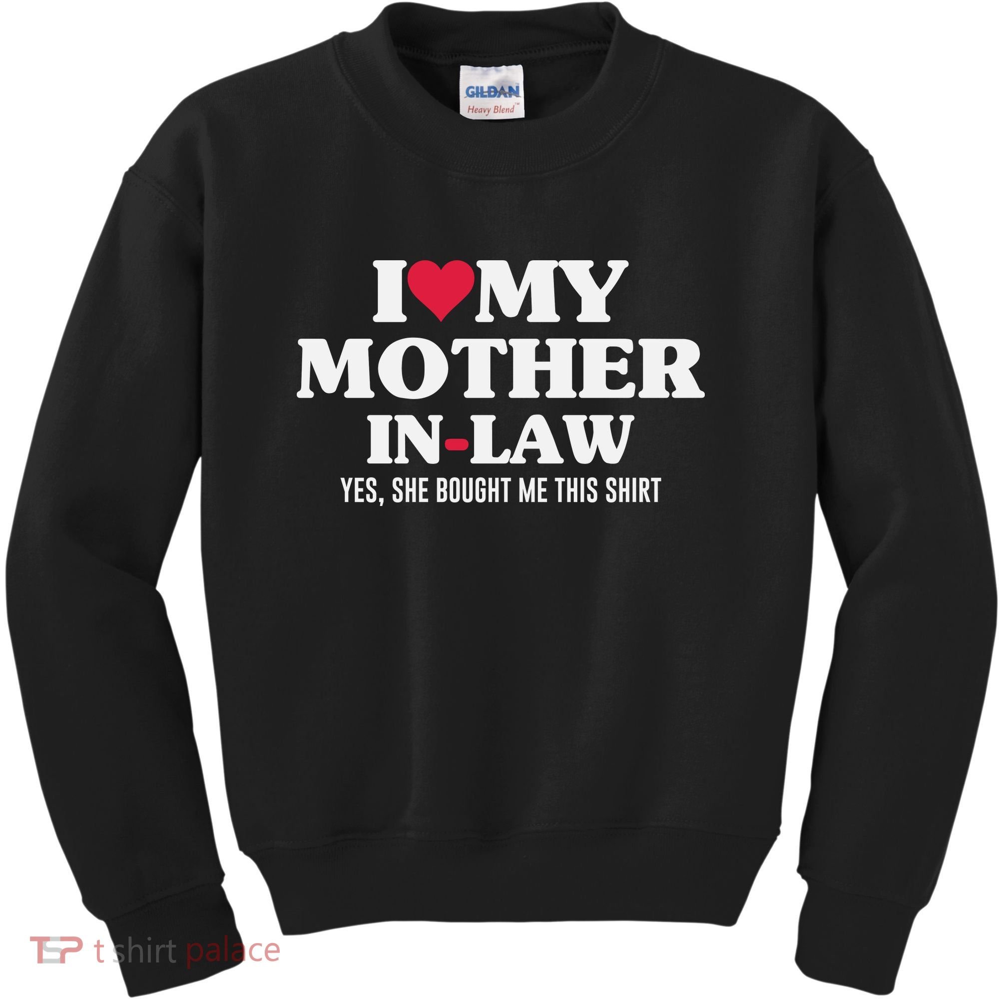 I Love My Mother In Law For Son In Law Kids Sweatshirt
