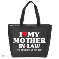I Love My Mother In Law For Son In Law Tote Bag thumb 0