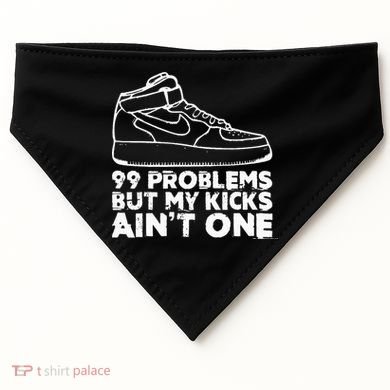 I Love My Kicks Gift For Sneakerhead Sneaker USA-Made Doggie Bandana