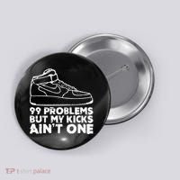 I Love My Kicks Gift For Sneakerhead Sneaker Button thumb 0