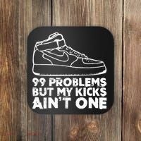 I Love My Kicks Gift For Sneakerhead Sneaker Coaster thumb 0