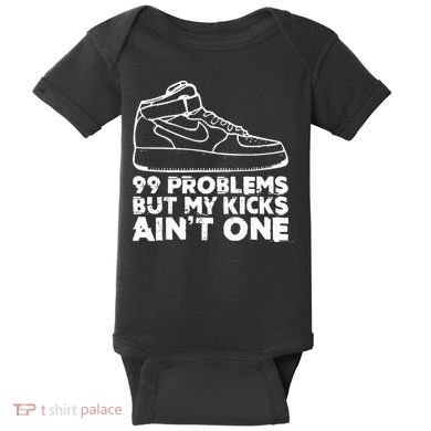 I Love My Kicks Gift For Sneakerhead Sneaker Baby Bodysuit