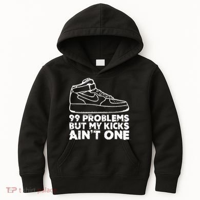 I Love My Kicks Gift For Sneakerhead Sneaker Kids Hoodie