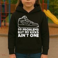I Love My Kicks Gift For Sneakerhead Sneaker Kids Hoodie thumb 3