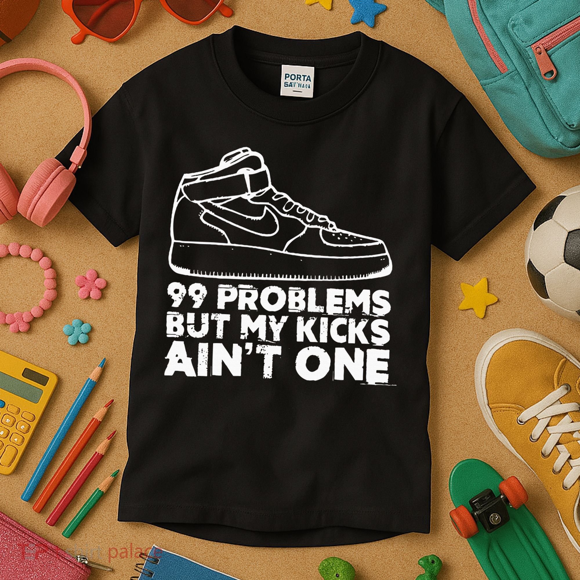 I Love My Kicks Gift For Sneakerhead Sneaker Kids T-Shirt
